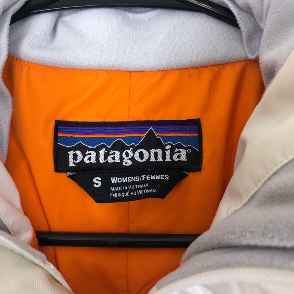 Patagonia White Puffer Jacket Sz S - Picture 4 of 16